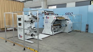 SRC Systems 400CW Slitter with Dual Trim Winders | Overview