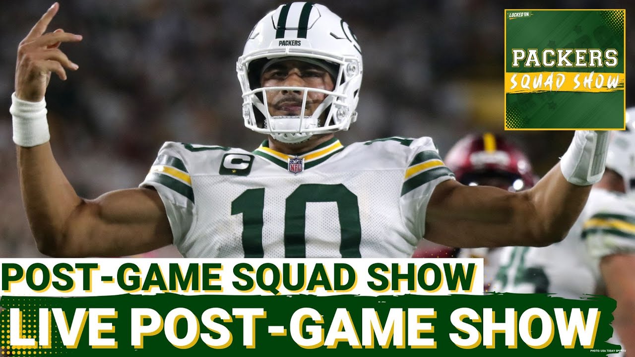 PACKERS SQUAD SHOW: Packers-Browns LIVE, Post-Game Show!