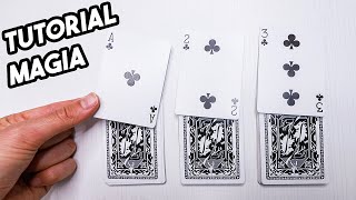 Le ULTIME 3 / Spiegazione trucco di magia con le carte / facile / tutorial  - YouTube
