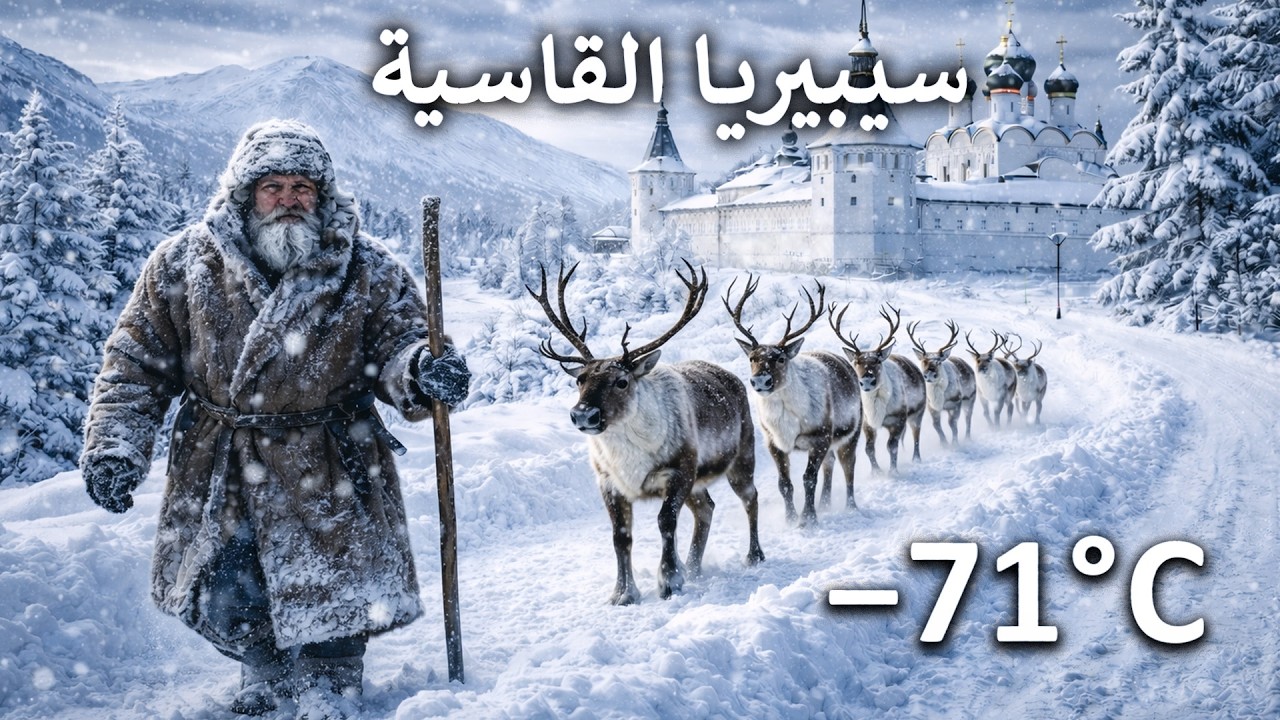 سيبيريا −71°م | أرض البقاء في أقسى الظروف | فيلم وثائقي للسفر بدقة 4K