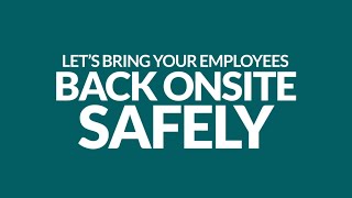 Return To Work Program Covid-19 Testing, Training Guidelines Nova Urgent Care