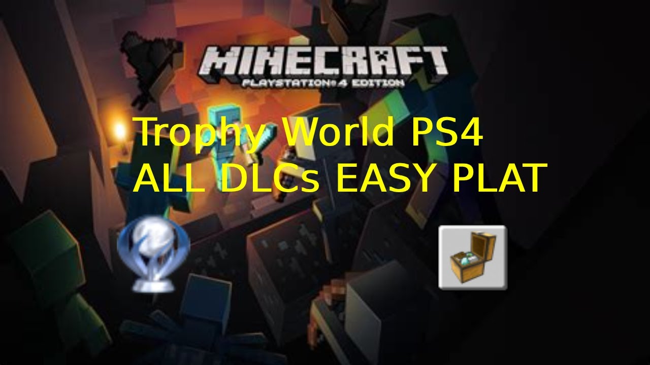 Minecraft: PlayStation 4 Edition PS4 Trophy Guide & Road Map