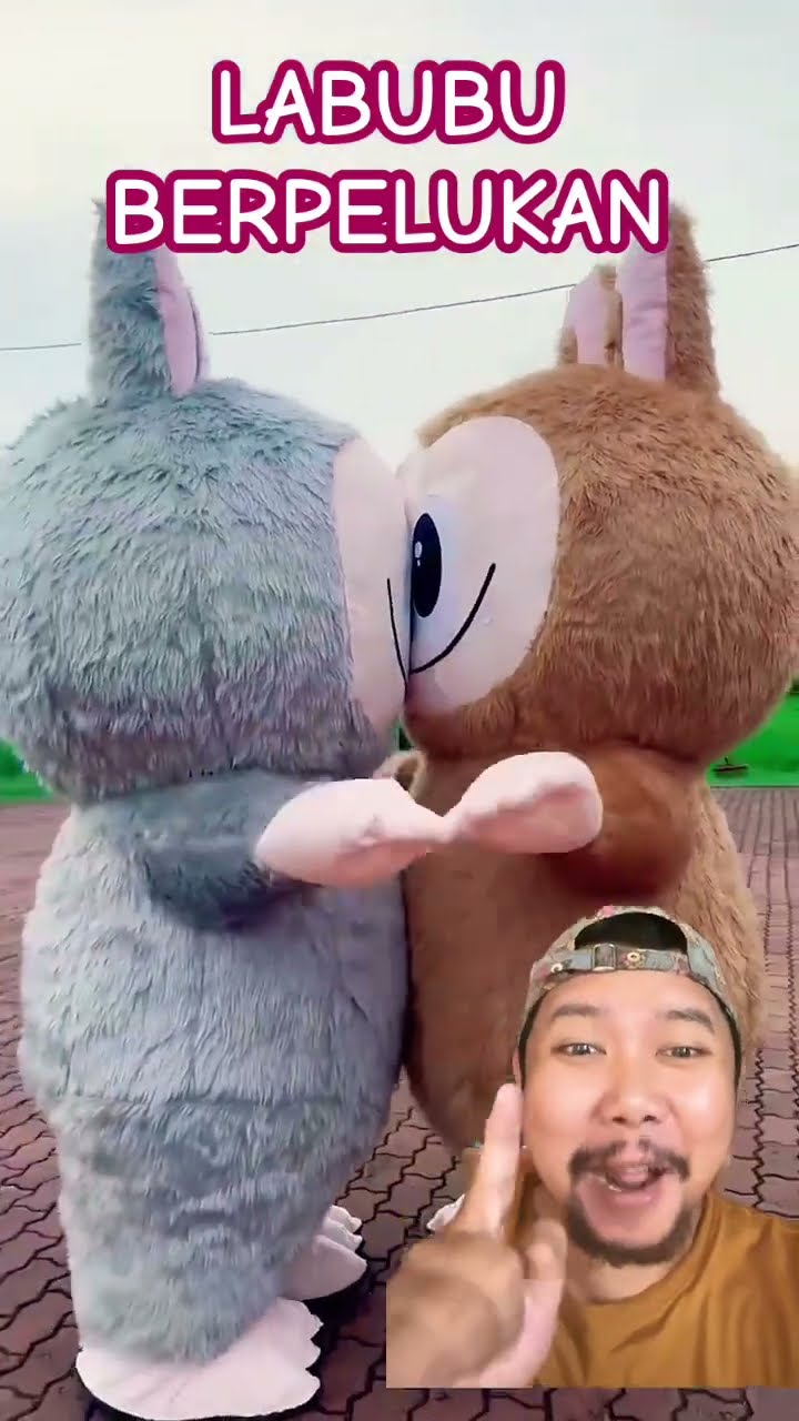 LABUBU COKLAT dan ABU BERPELUKAN!!!??? #labubu #comedy #humor #funny