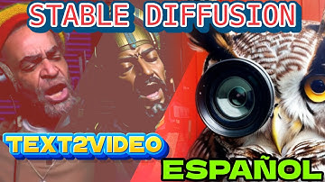 STABLE DIFFUSION Text to Video | Crea tus videos con Text2Video en Automatic1111 en Español