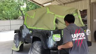 Jeep Raptor Paint Job