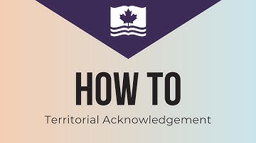 Territorial Acknowledgement