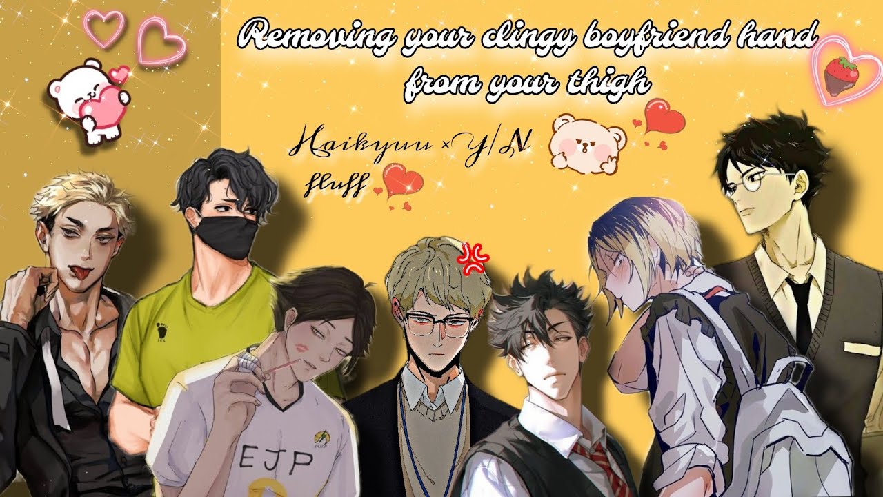 Removing your clingy boyfriend's hand from your thigh