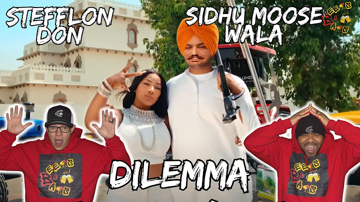 ULTIMATE HOMAGE!!!! | Americans React to Stefflon Don - Dilemma ft Sidhu Moose Wala