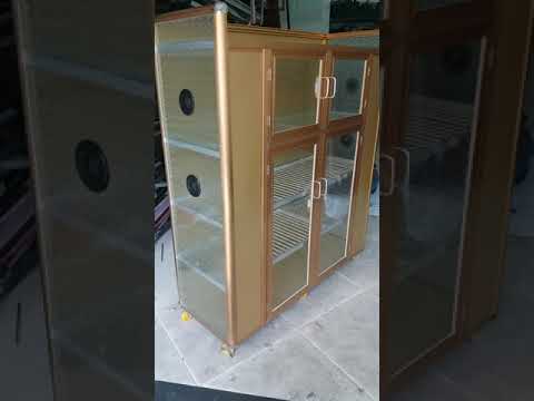Video Xưởng sản xuất tủ nhôm kính - Đựng quần áo - Bán vàng... - youtube