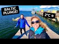 WHAT THE LOCALS DO IN TALLINN ESTONIA - BALTIC PLUNGE! Exploring Port Noblessner by the sea!