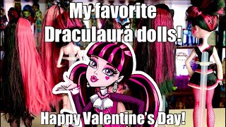 Who is the best Draculaura? HAPPY VALENTINE’S DAY! Top 10 favorite Monster High Draculaura dolls!