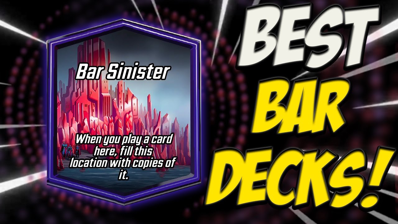 Best Decks for Bar Sinister Hot Location! - Marvel Snap