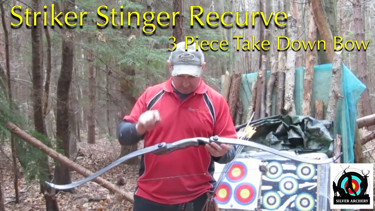 Striker Stinger Take Down Recurve Bow - Field Test & Chrono