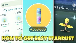 Gain MASSIVE Stardust During Bellsprout Community Day in Pokémon GO