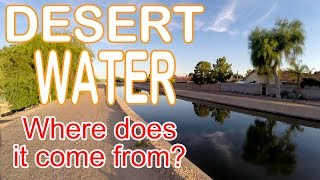 In this short video, bernie talks about the source, distribution, and
recreation associated with canal system phoenix arizona surrounding
areas (e...