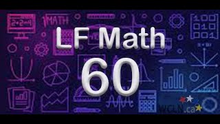 WCLN - LF Math 60 Course Intro