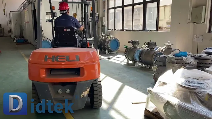 Didtek DIN mounted trunnion ball valve