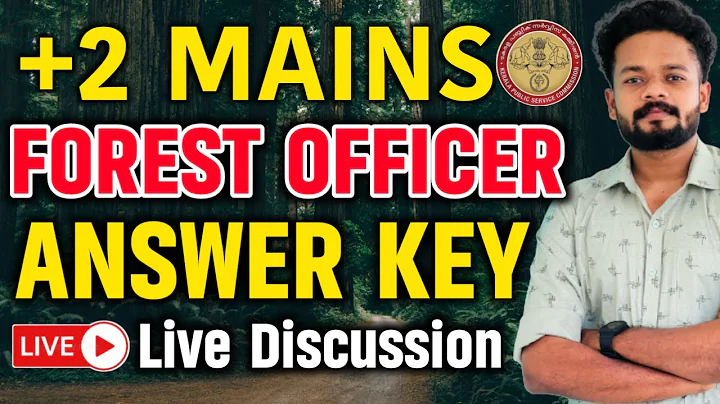 BEAT FOREST OFFICER ANSWER KEY 💥+2 MAINS 2023|KERALA PSC |BEAT FOREST OFFICER ANSWERKEY #psc