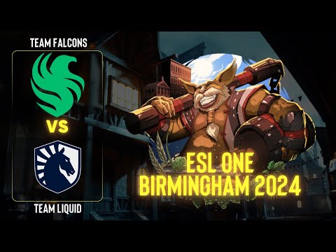 Видео: Team Falcons проти Team Liquid | Гра 1 | ESL One Birmingham 2024 - Playoffs