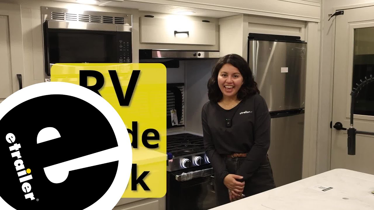 etrailer | A Quick Look at the GE Profile RV Range in a 2025 Coachmen Chaparral Lite Fifth Wheel