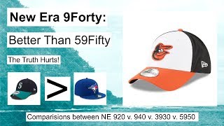 New Era Hat Comparisions  Why the 9Forty is Better Than the 59Fifty