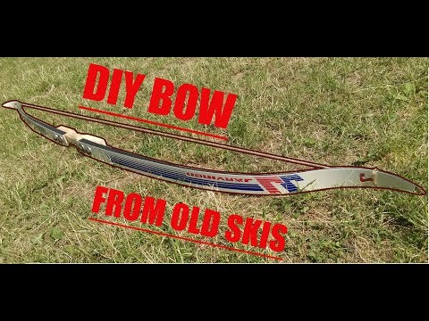 Video: How To Make A Bow From Skis