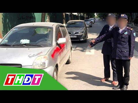 Video Hà Nội: Khởi tố nhóm bảo vệ xịt sơn ô tô vì không gửi... - youtube