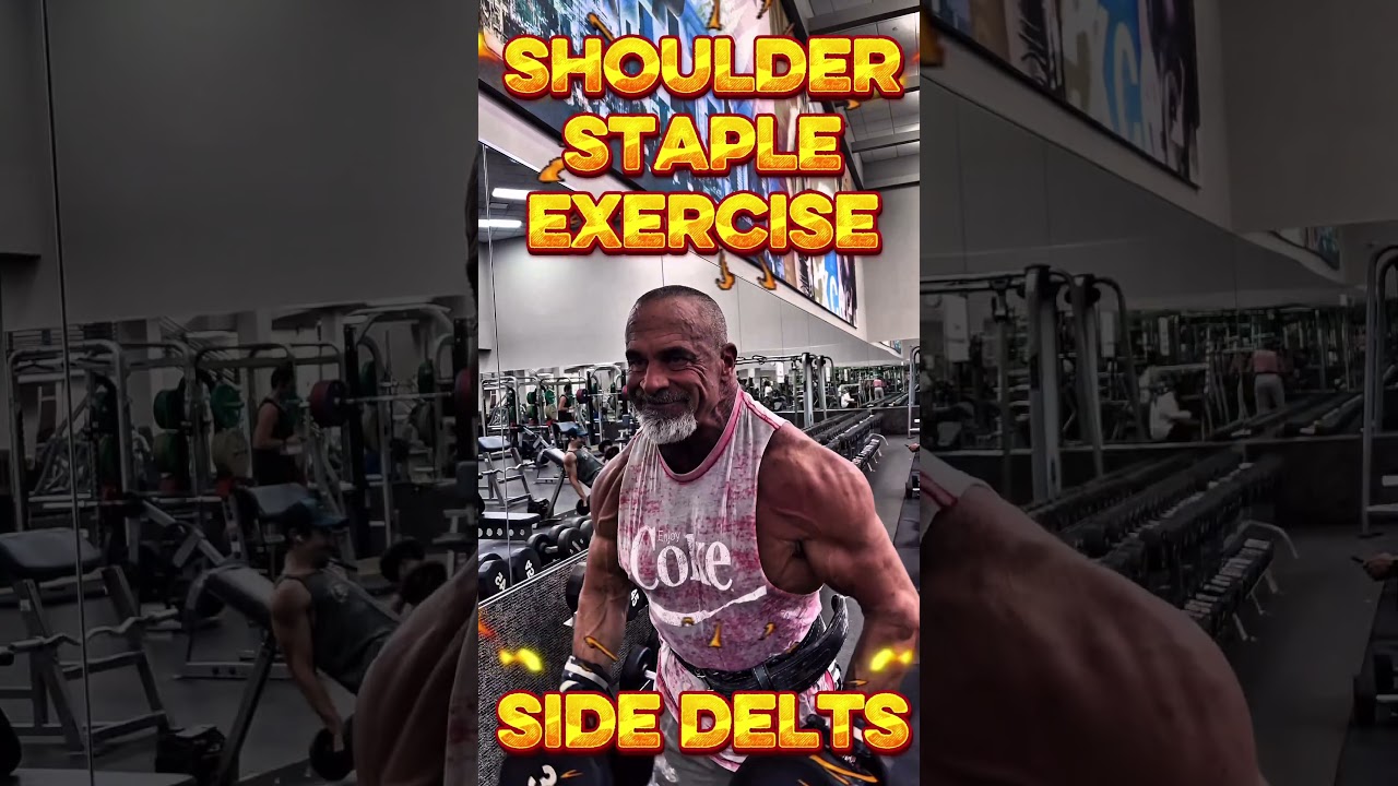 THE STAPLE SHOULDER EXERCISE FOR SIDE DELTOIDS #workout #motivation #workouttips #SHOULDERS