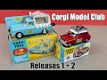 Corgi Model Club - Part 1 - Wall's Ice Cream Van #474 + B.M.C. Monte Carlo Rally Mini Cooper #339