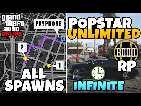 UNLIMITED RP GLITCH PAYPHONE HIT (POPSTAR) INFINITE TIMER STILL WORKS AFTER  GTA 5 ONLINE E\u0026E,PS5,X/S - YouTube