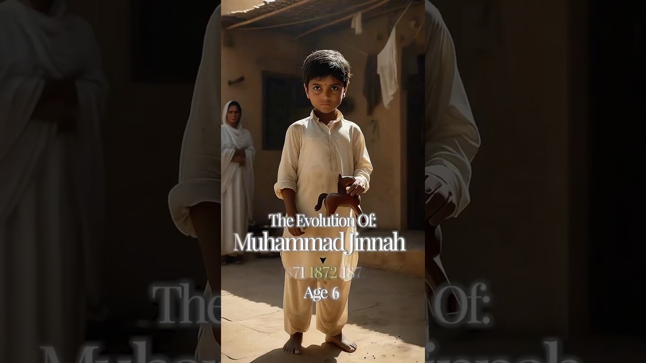 The Evolution of Muhammad Ali Jinnah 🇵🇰 ⌛ — From barrister to founder of Pakistan.