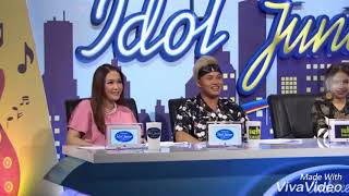 Detik2 Risky Febian melamar Nazwa sahira Audisi Indonesian Idol.. tepat di dpan org tuanya