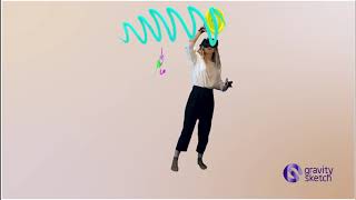 Gravity Sketch Demo with new VR Controller etee