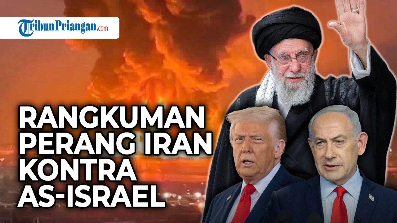 Rangkuman Perang Iran Kontra AS-Israel: Kantor Netanyahu Disasar Rudal