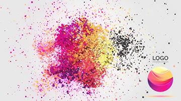 After Effect Simple Particle Logo Animation & Intro Tutorial
