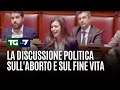 La discussione politica sullaborto e sul fine vita