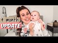 FOUR MONTH BABY UPDATE 👶🏻