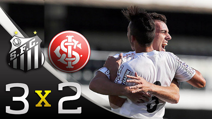Sub 20: Santos 3 x 2 Internacional - Gols
