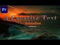 3 Creazy Cinematic TITLE Animation in Premiere Pro. No Plugins | Premiere Pro Tutorial | Hindi