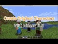 Create Original Characters with Minecraft AI-Python