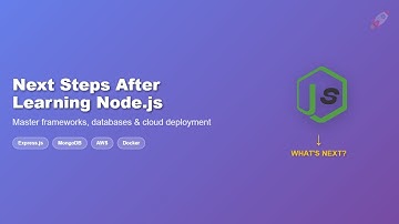 Node.js Next Steps: Frameworks, Databases, & Cloud Mastery 🚀