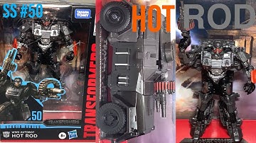 Transformers Studio Series #50 HOT ROD Unboxing/Tutorial