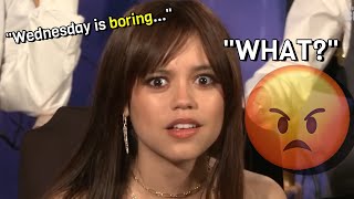 Jenna Ortega being the funniest woman alive for 12.5 minutes straight
