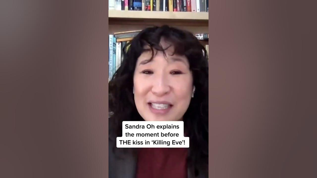 Sandra Oh Explains The Moment Before THE Kiss In 'Killing Eve'! #Shorts