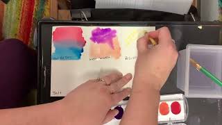 Watercolor technique practice by Nicki Leatherwood 42 views 7 months ago 7 minutes, 3 seconds