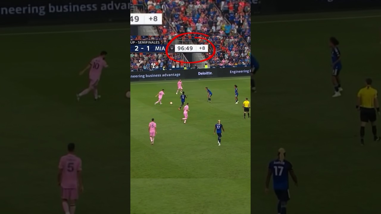 Messi showing Cincinnati levels🔥