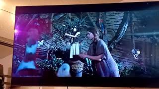 Noahs Family Feeding The Animals Around The Ark