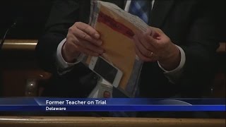 Former teacher on trial