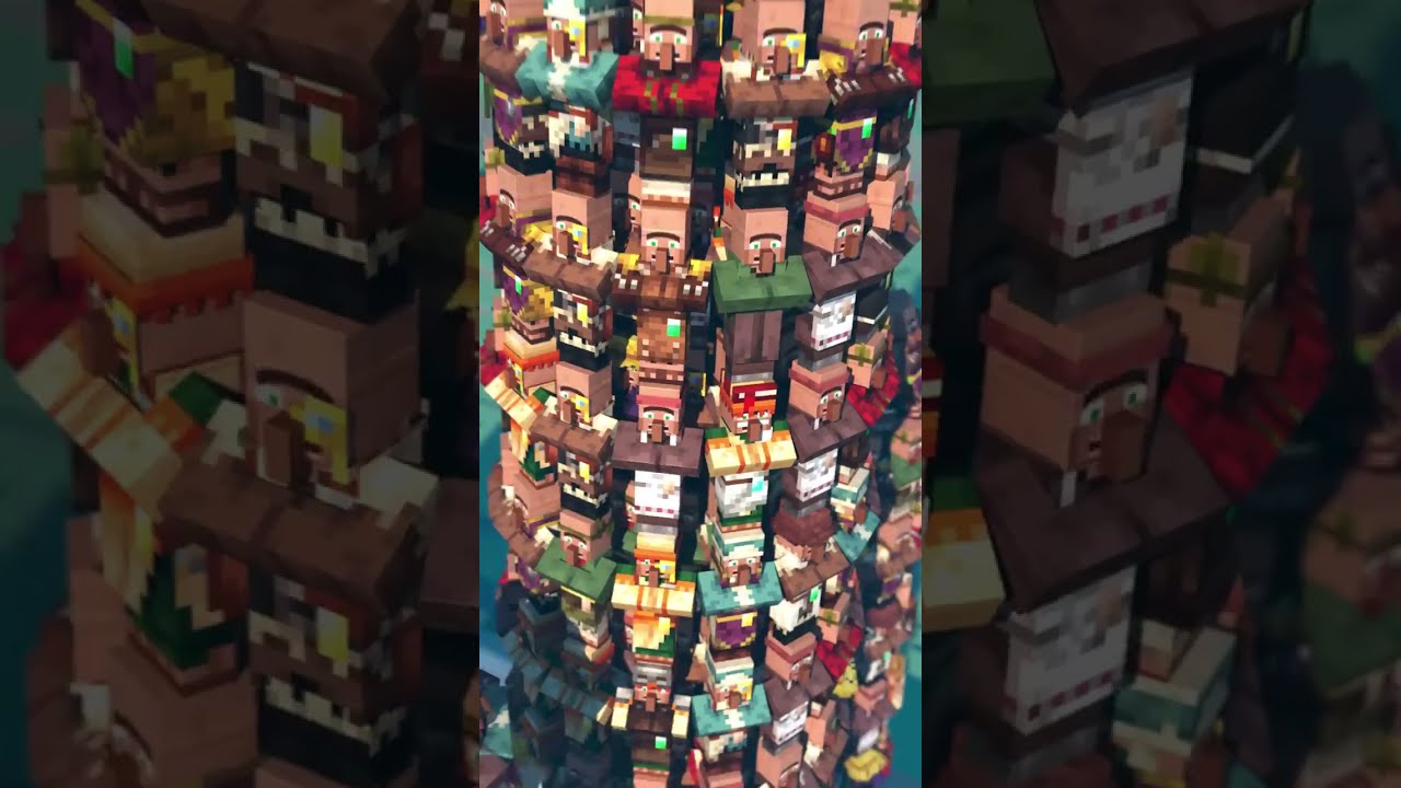 VILLAGER NEWS In 60s End Of The WORLD Minecraft Animation Shorts