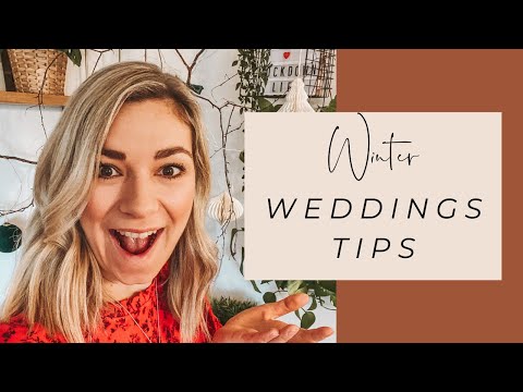 Things To Consider For A Winter Wedding